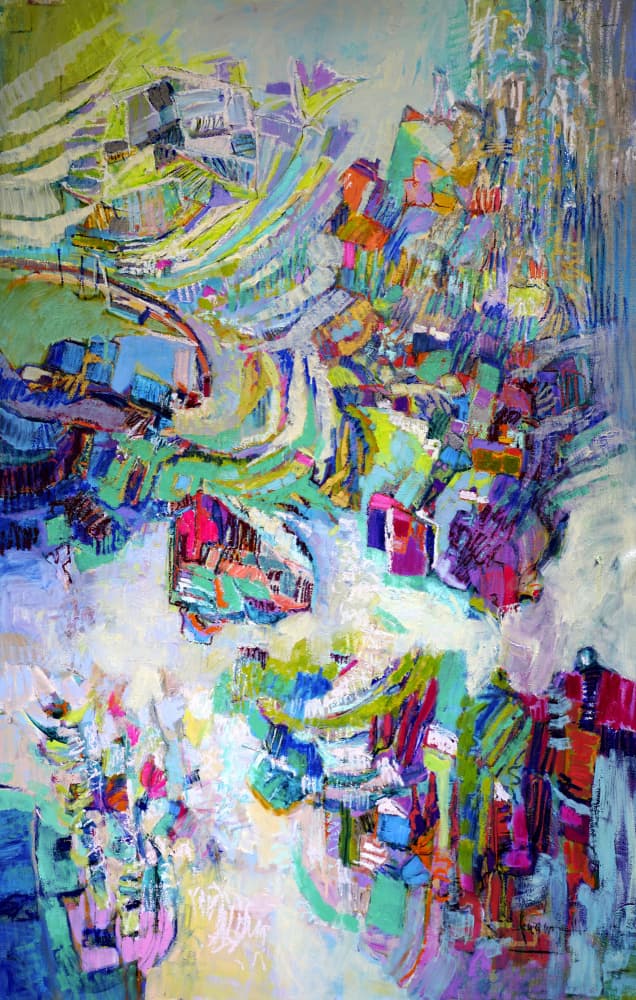 Vibrant Tapestry by Dorothy Fagan — canvas wall art
