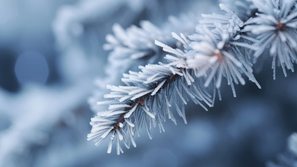 Frosty Whispers by Treechild — canvas wall art