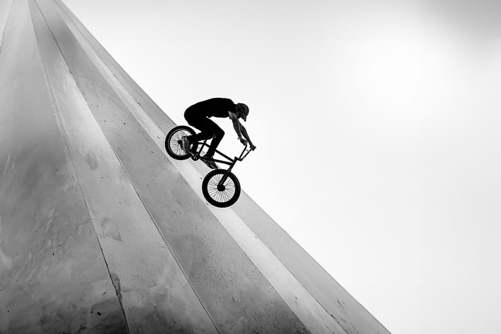 Biker by Kathrin Pienaar — canvas wall art