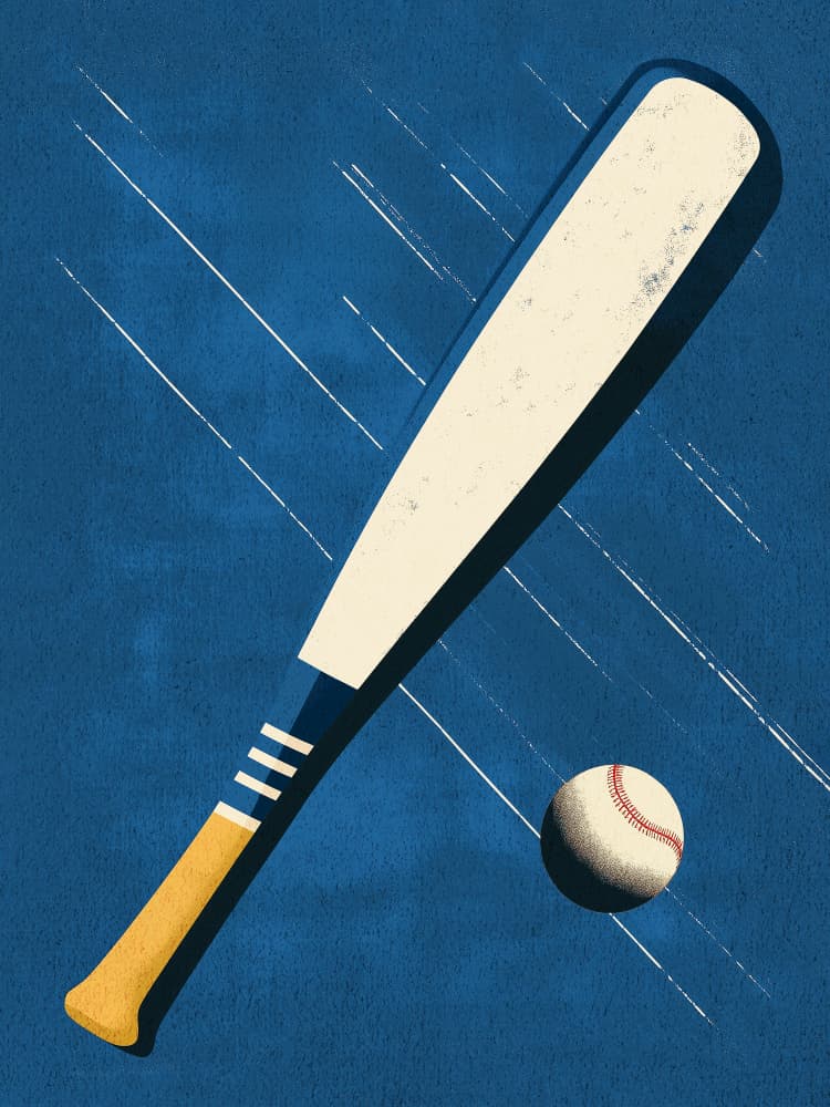 Game Day Baseball by Pictufy Studio IV — canvas wall art