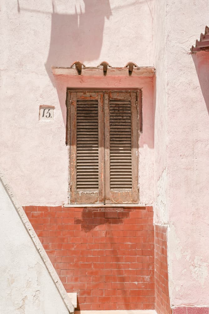 Pink Wall Window 15 by Henrike Schenk — canvas wall art