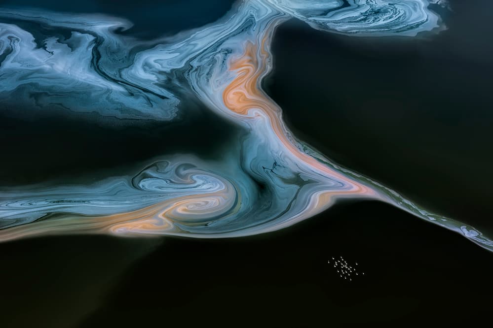 Abstract Fluid Patterns by Jun Zuo — canvas wall art