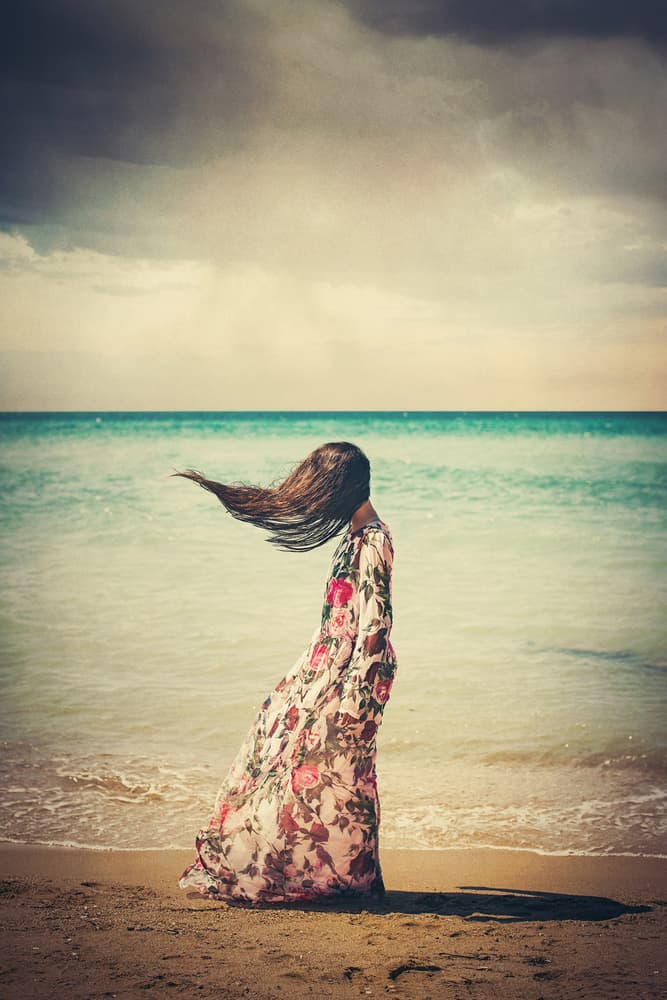 Windblown Coastal Mystery by Svetlana Bekyarova — canvas wall art