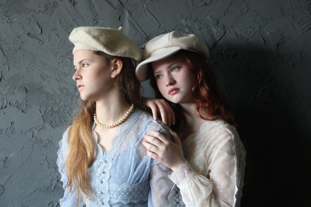 Pensive Young Women by Anna Kogan — canvas wall art