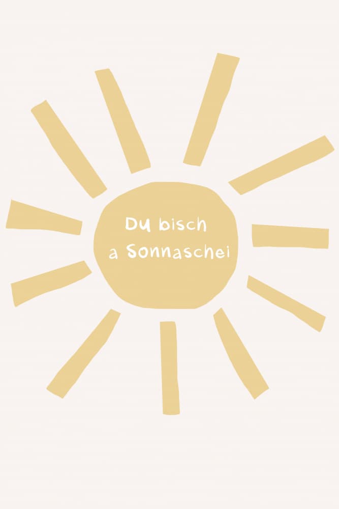 Dubischasonnenschei by Treechild — canvas wall art
