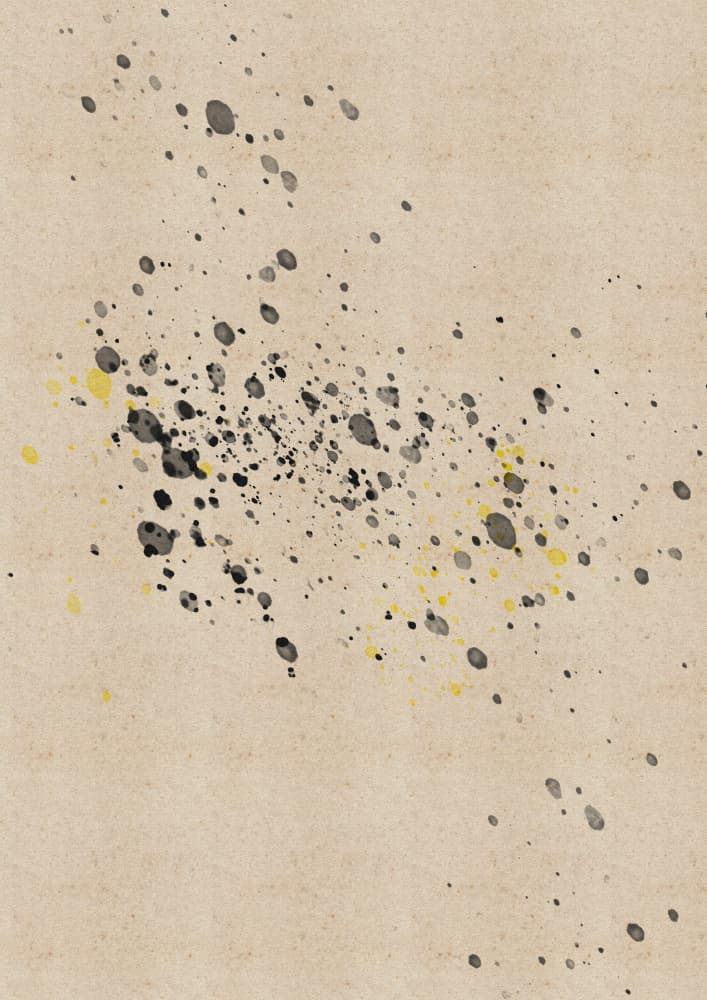 Abstract Splatter Texture by Nicholas — canvas wall art