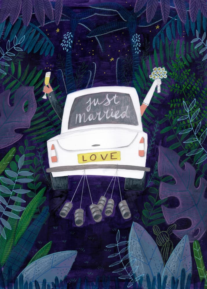 Just Married by Caroline Bonne Müller — canvas wall art