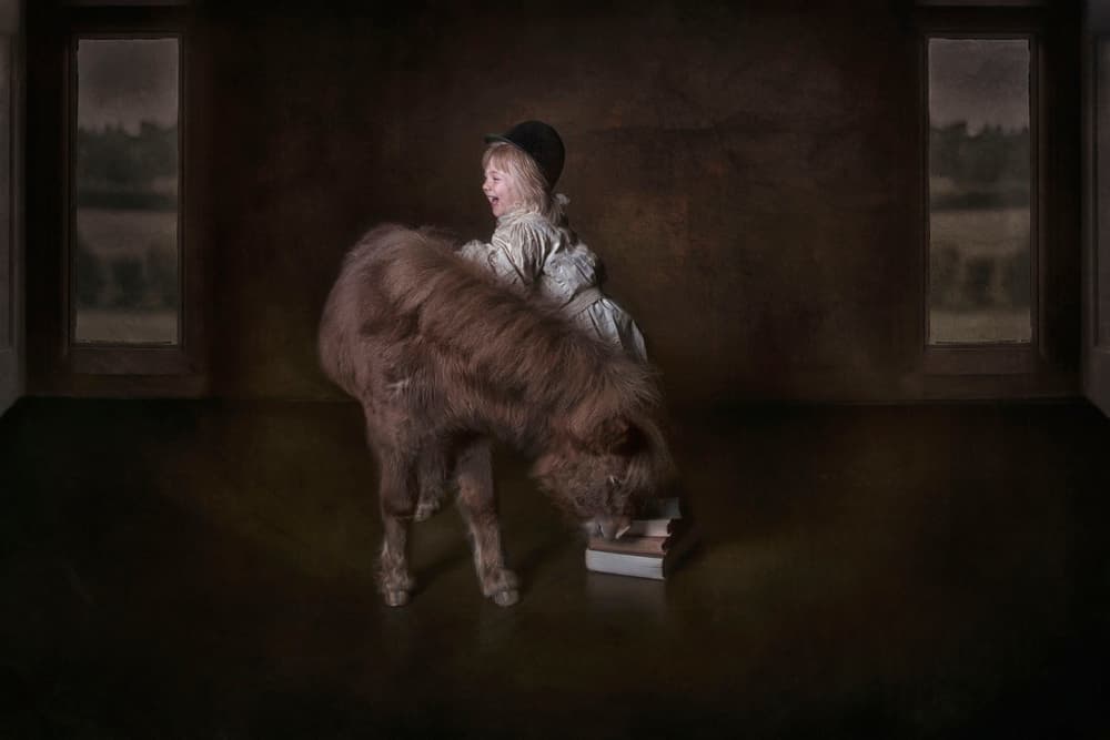Boy's Storybook Friend by Carola Kayen-Mouthaan — canvas wall art