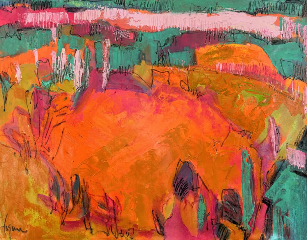 Wind at Her Back by Dorothy Fagan — canvas wall art