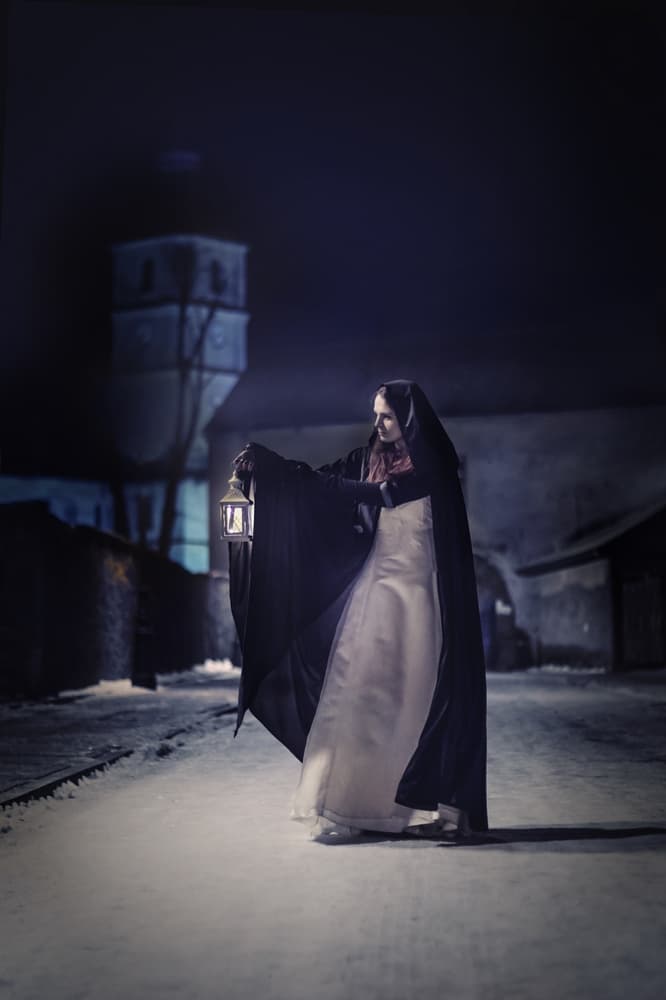 Gothic Night Walker by Katarzyna Gritzmann — canvas wall art
