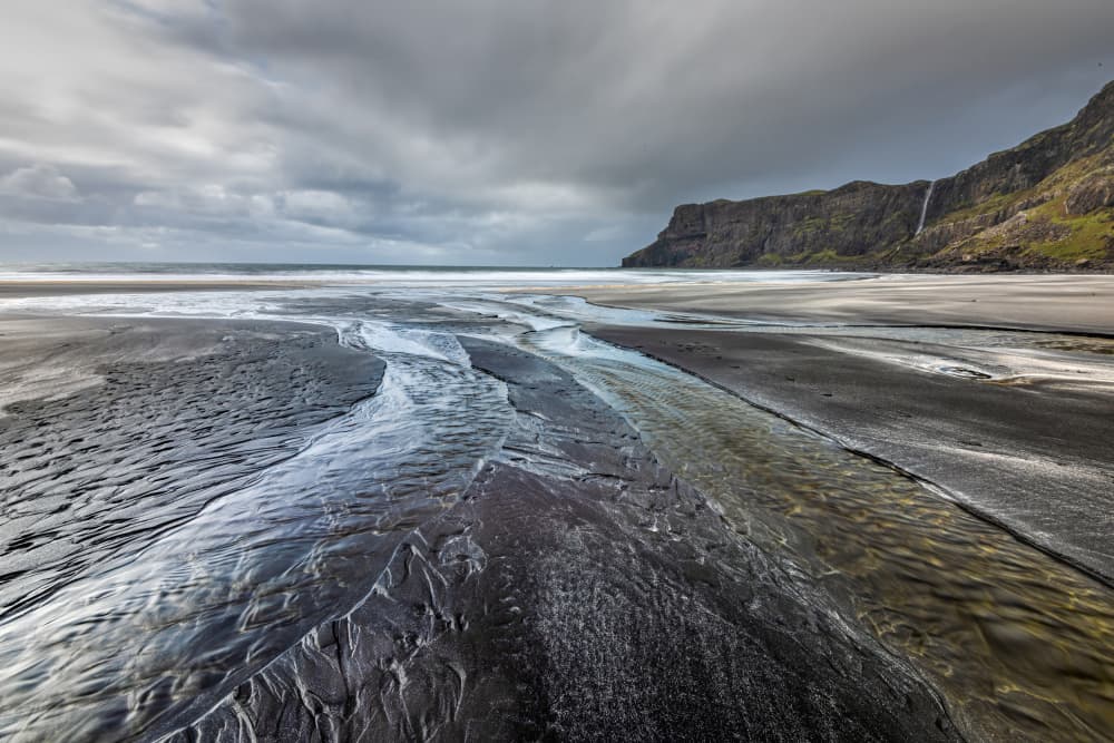 Wild Beach Stream by Peter Paterson — canvas wall art