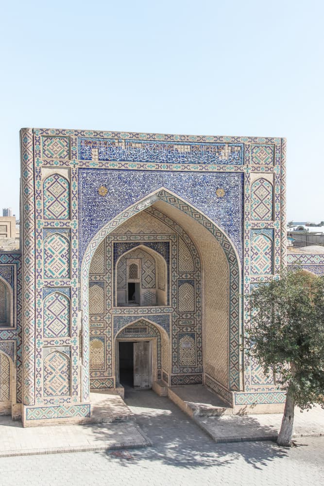 Intricate Blue Archway by Photolovers — canvas wall art