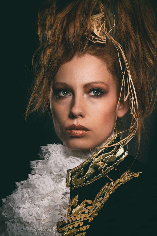 Regal Baroque Portrait by Joan Gil Raga — canvas wall art