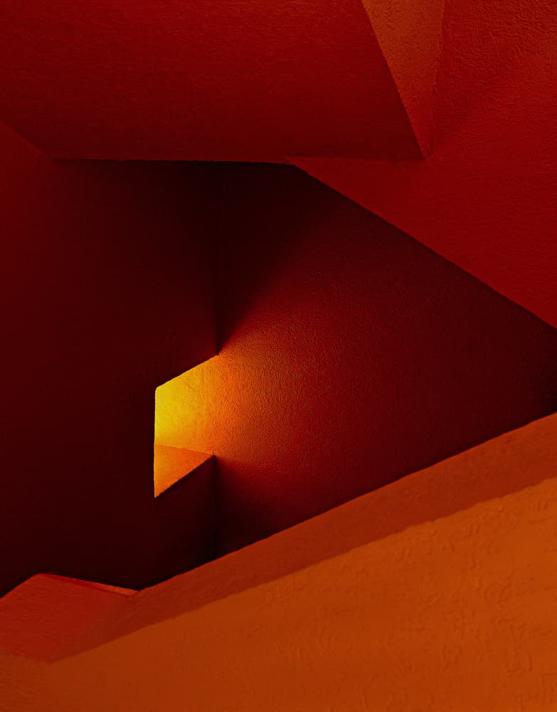 Warm Architectural Glow by Cindy Liu — canvas wall art