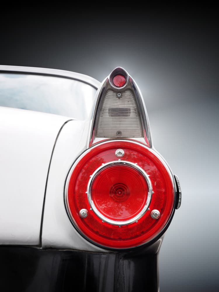 Vintage Car Tail Light by Beate Gube — canvas wall art