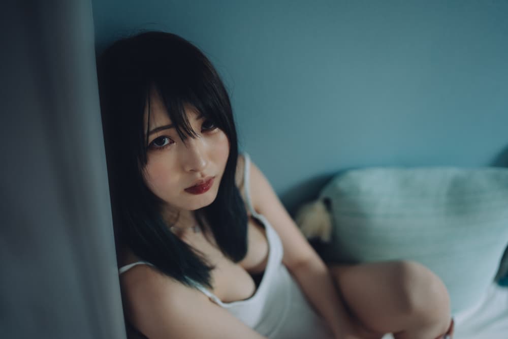Pensive Gaze by h112o1 — canvas wall art