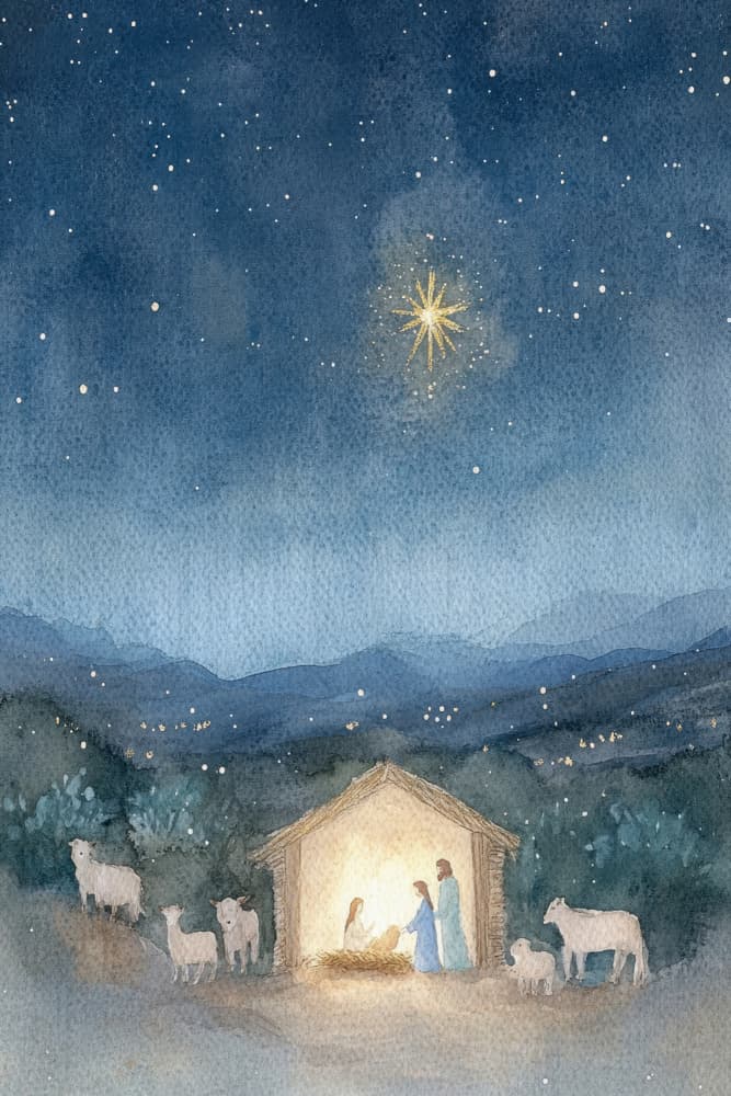 Holynight by Treechild — canvas wall art