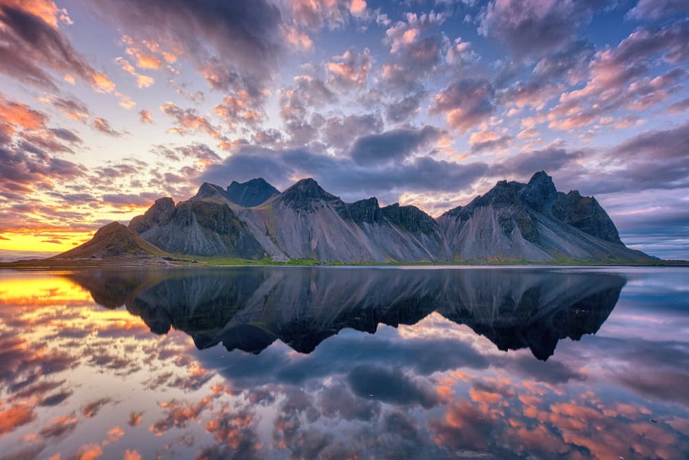Majestic Mountain Reflection by Judith Kuhn — canvas wall art