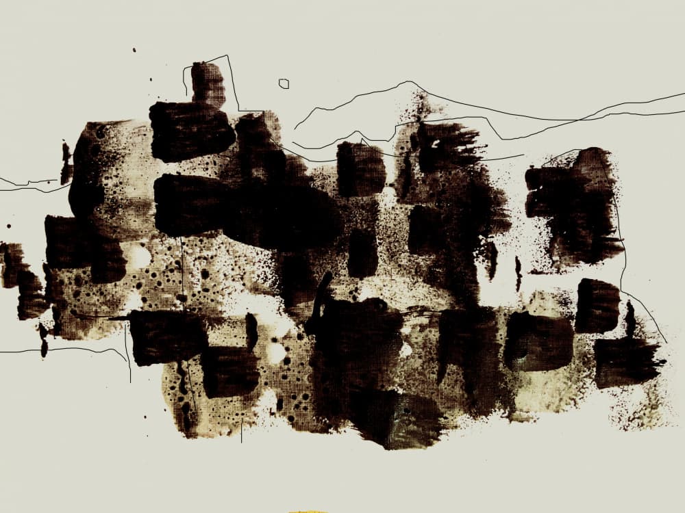 Textured Earth Lines by Nilesh Kulkarni — canvas wall art