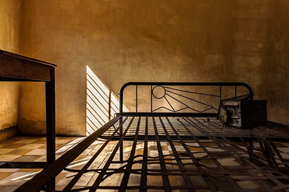 Sunlit Abandoned Room by Gloria Staffa — canvas wall art