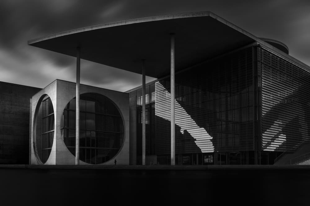 Sleek Modern Architecture by Thomas de Franzoni — canvas wall art