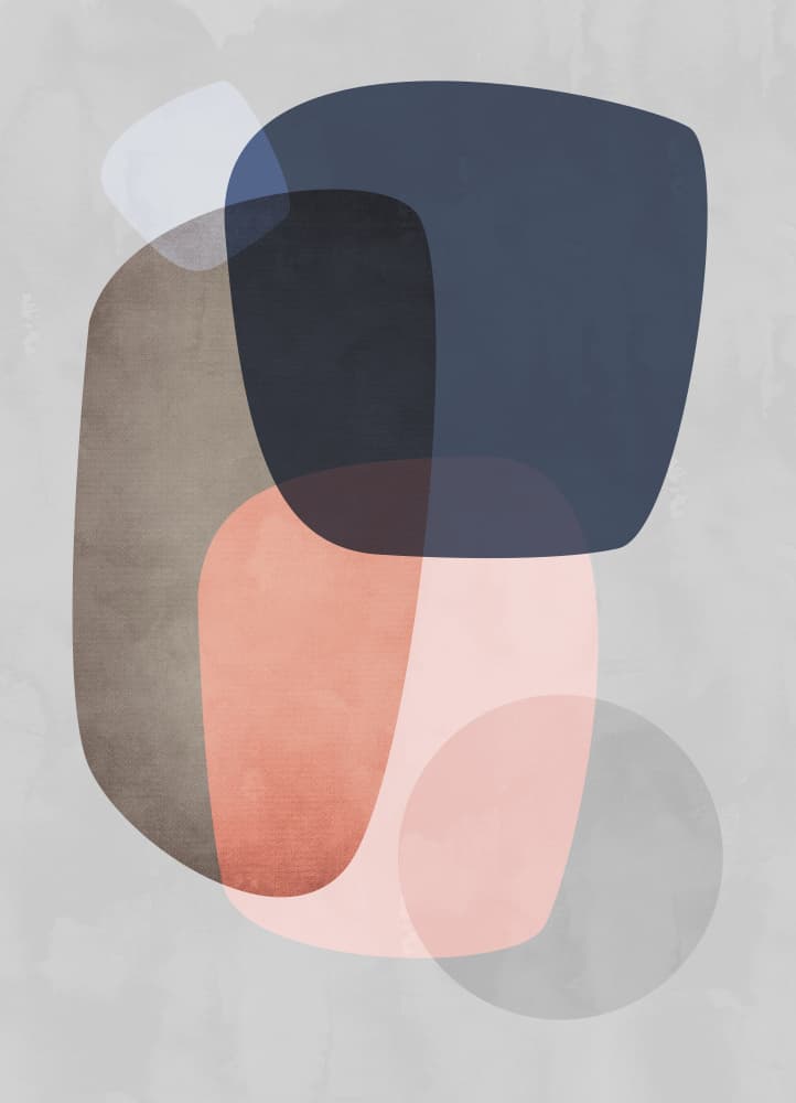 Graphic 189C by Mareike Böhmer — canvas wall art