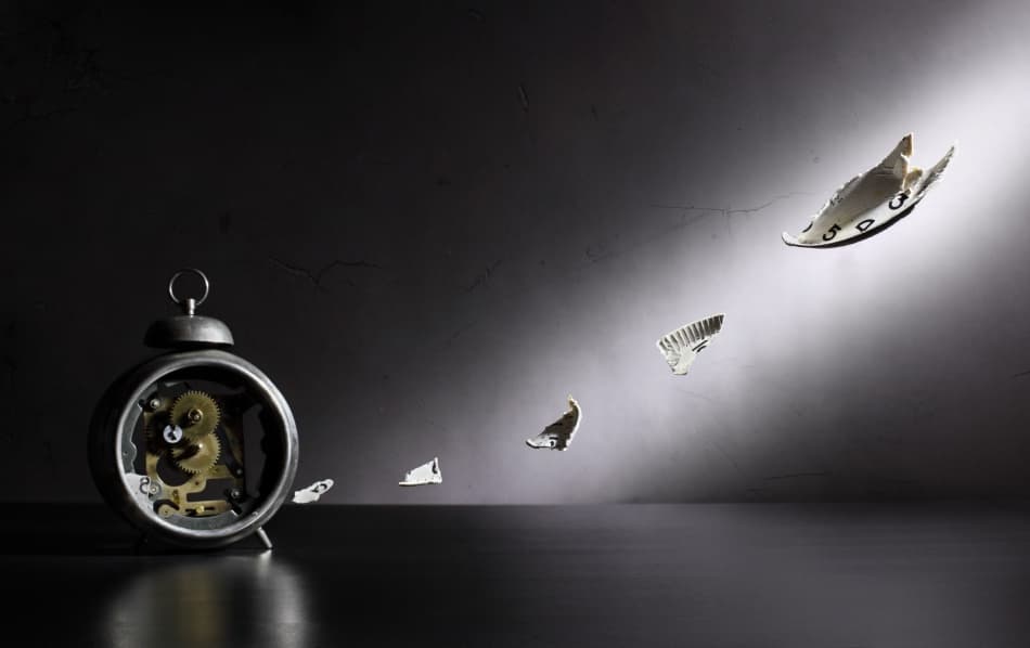 Fragments of Time by Victoria Glinka — canvas wall art