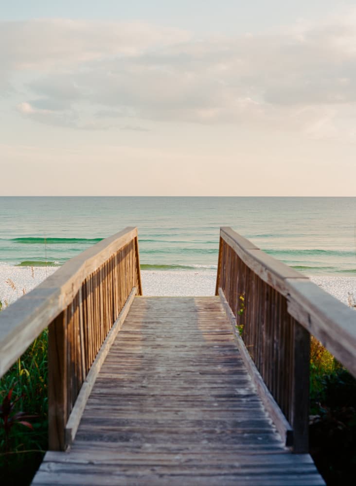 Path to the Ocean by Bethany Young — canvas wall art