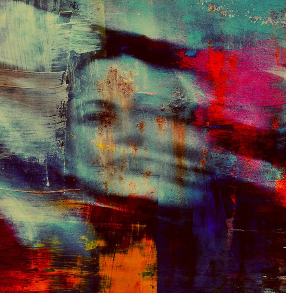 Moody Abstract Portrait by Dalibor Davidovic — canvas wall art