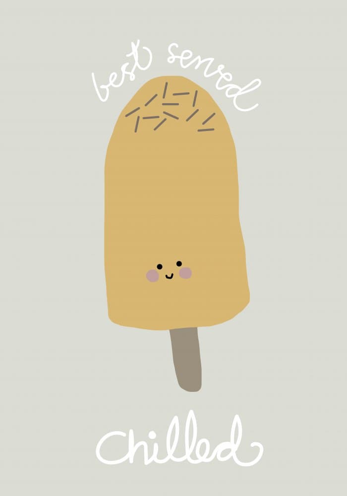 Best Served Chilled Popsicle by Pictufy Studio II — canvas wall art
