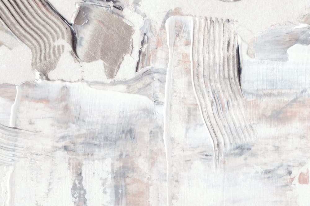 Textured Brushstrokes and Layered Neutral Tones by uplusmestudio — canvas wall art