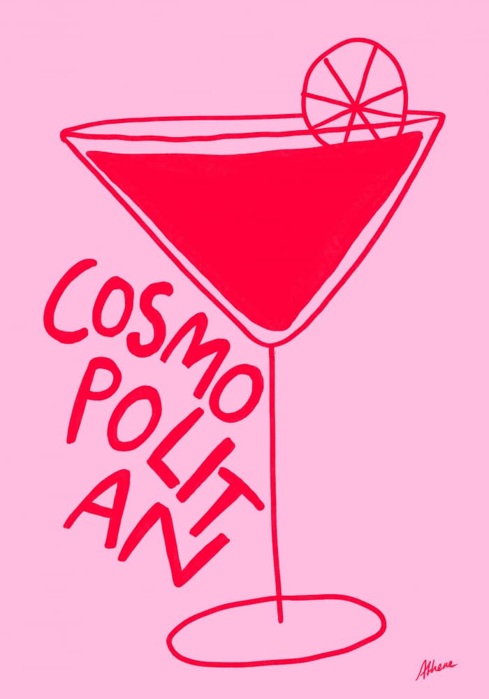 Cosmopolitan by Athene Fritsch — canvas wall art