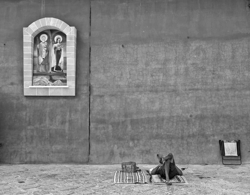 The wall by Lorenzo Grifantini — canvas wall art