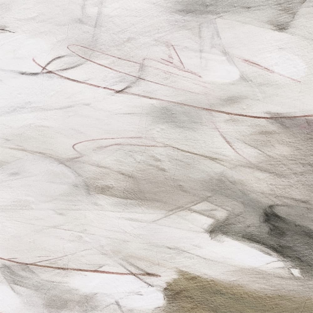 Subtle Grey Abstract by Alma — canvas wall art