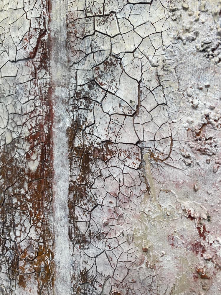 Rustic Cracked Paint by Gabriela Aleksandra Szuba — canvas wall art
