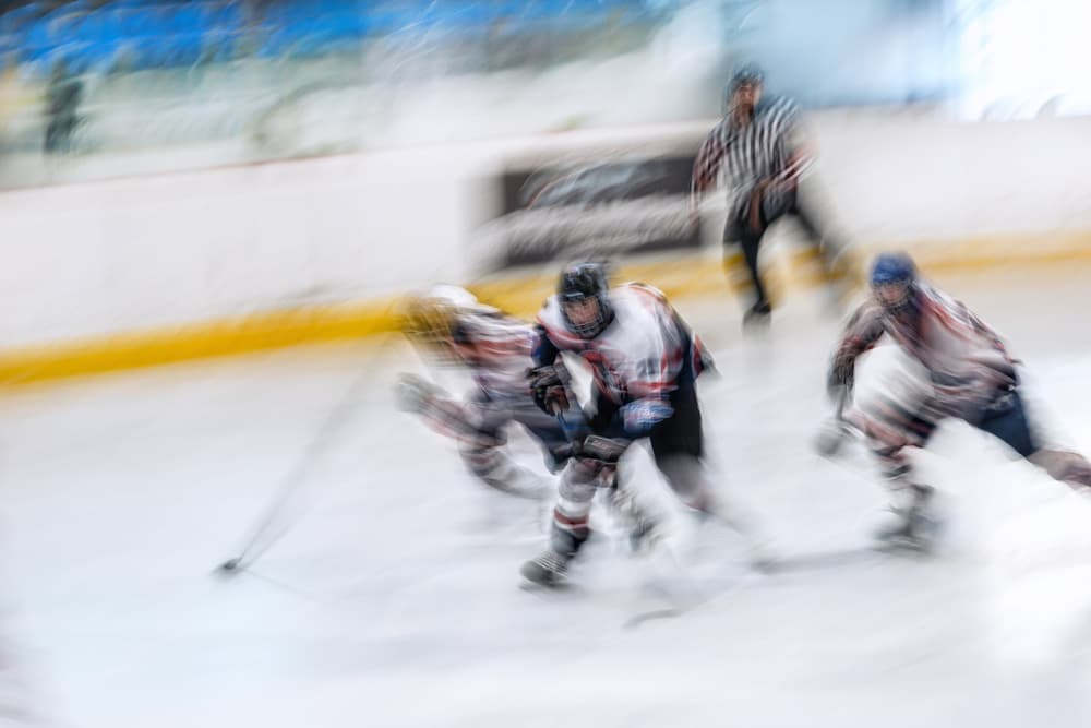 Speed On Ice by Dusan Ignac — canvas wall art