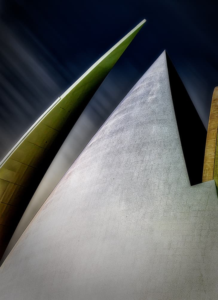 Sleek Architectural Forms by Eric Mattheyses — canvas wall art