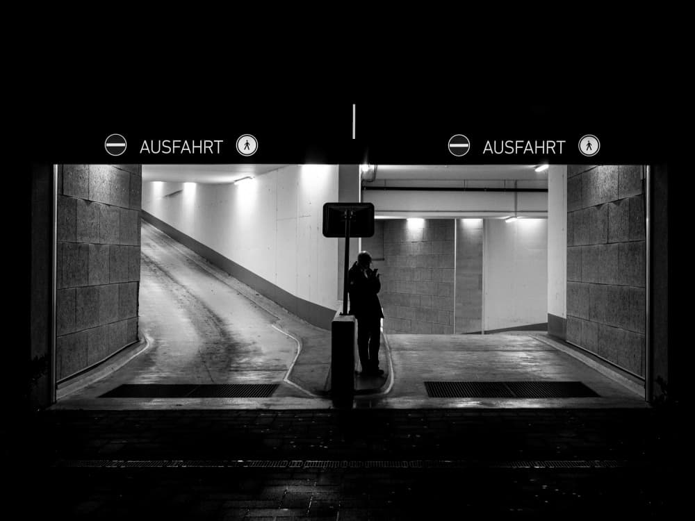 Urban Exit Solitude by Adam Dauria ☂ — canvas wall art