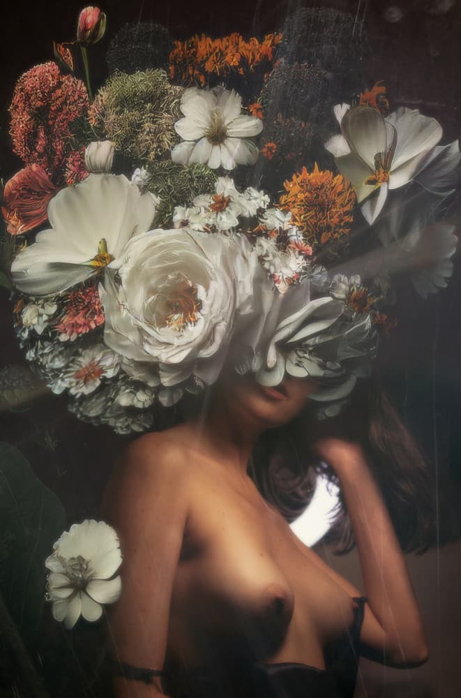 Blossom Girl by Oren Hayman — canvas wall art