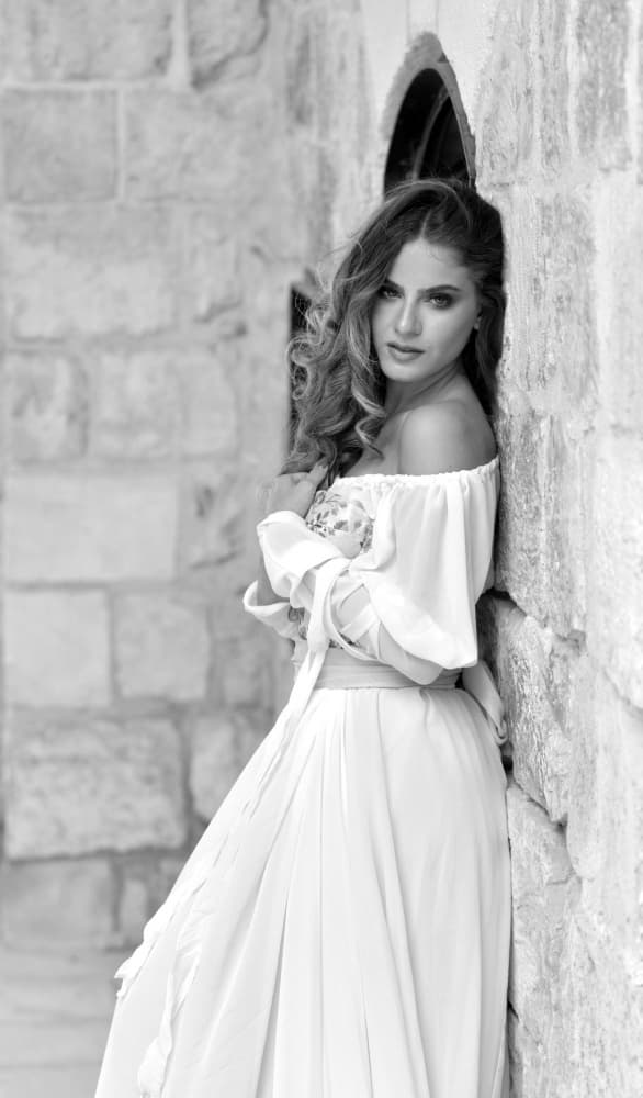 Timeless Beauty Stone Wall by Yoram GIL — canvas wall art