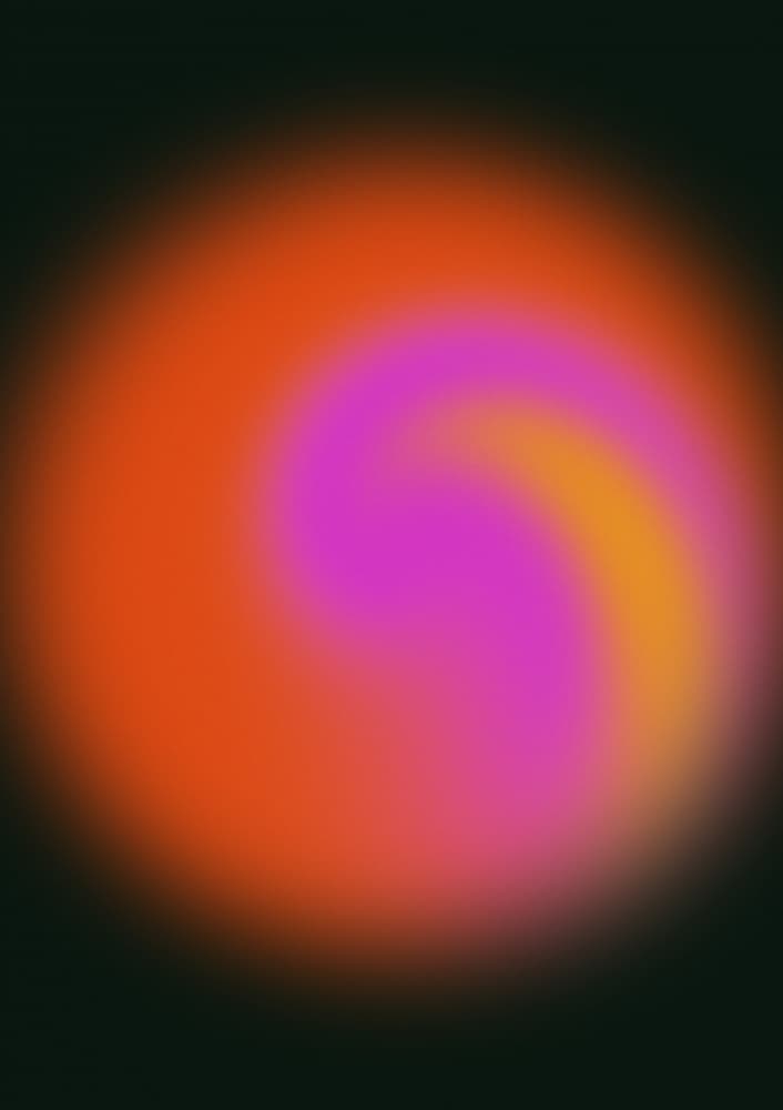 Vibrant Swirling Gradient by Galaxy Eyes — canvas wall art