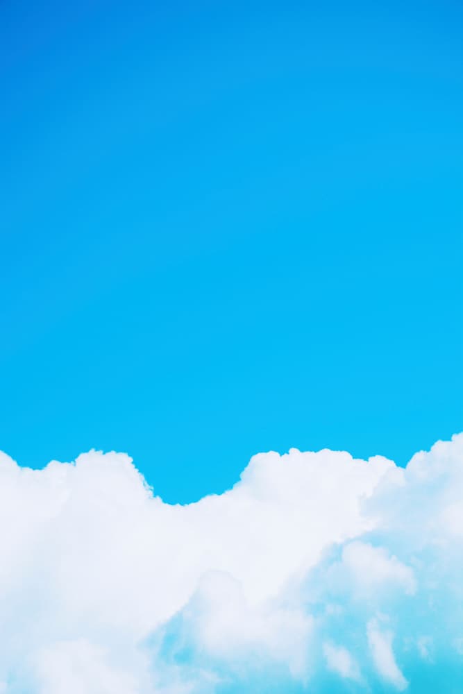 Serene Blue Sky by Tal Paz-Fridman — canvas wall art