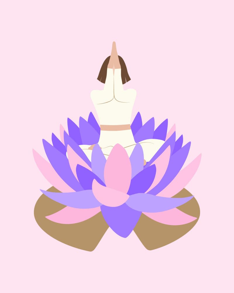 Lotus of Abundance by Artprink — canvas wall art