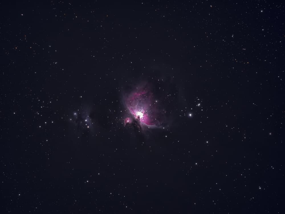 Majestic Orion Nebula by Andrea Auf dem Brinke — canvas wall art