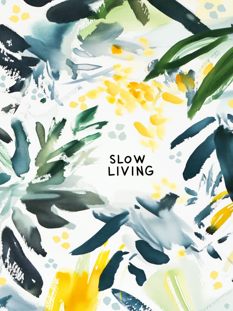 Tranquil Strokes by Treechild — canvas wall art