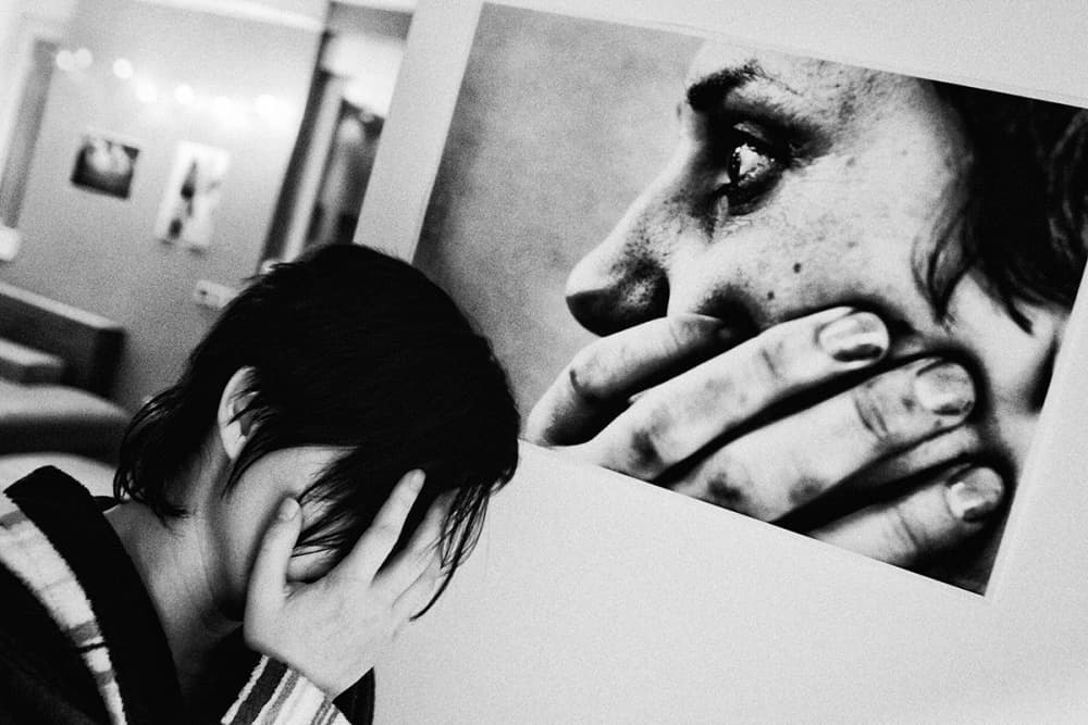 Hidden Face Quiet Grief by Petar Lazovic — canvas wall art