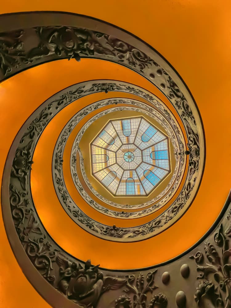 Grand Spiral Ascent by ZY Zhang — canvas wall art
