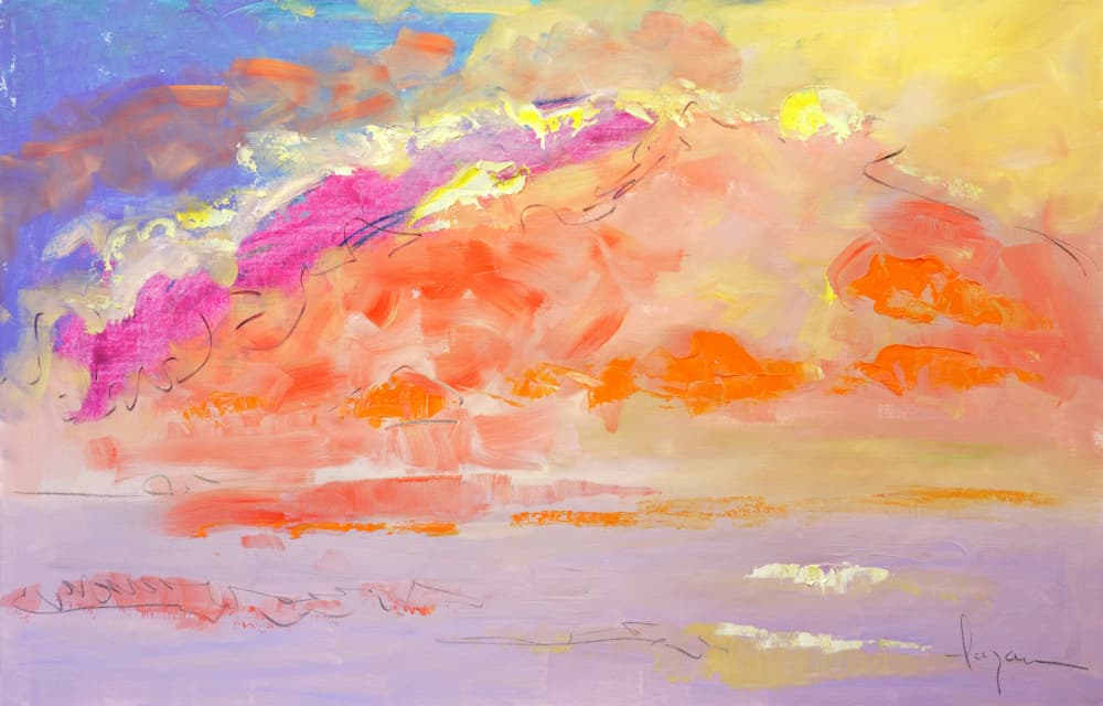 Radiant Horizon by Dorothy Fagan — canvas wall art