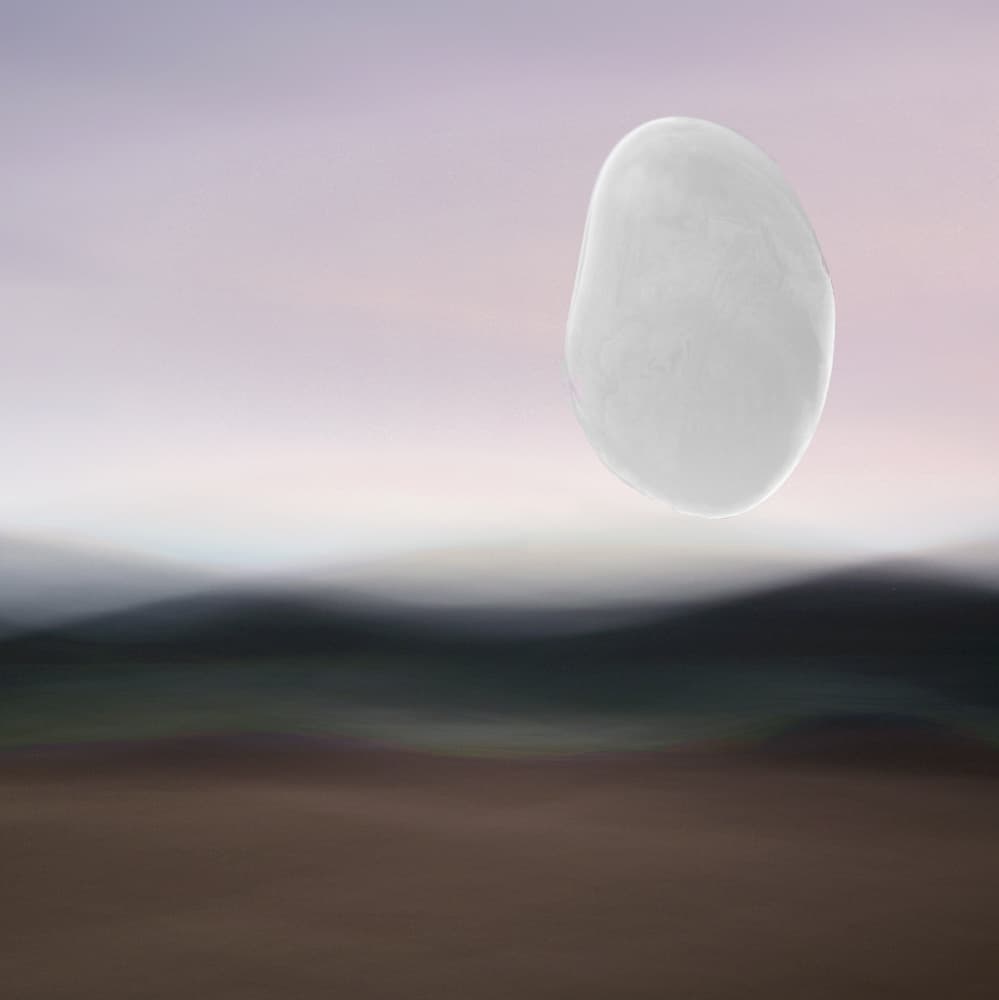 Ethereal Floating Stone by Christina Sillen — canvas wall art