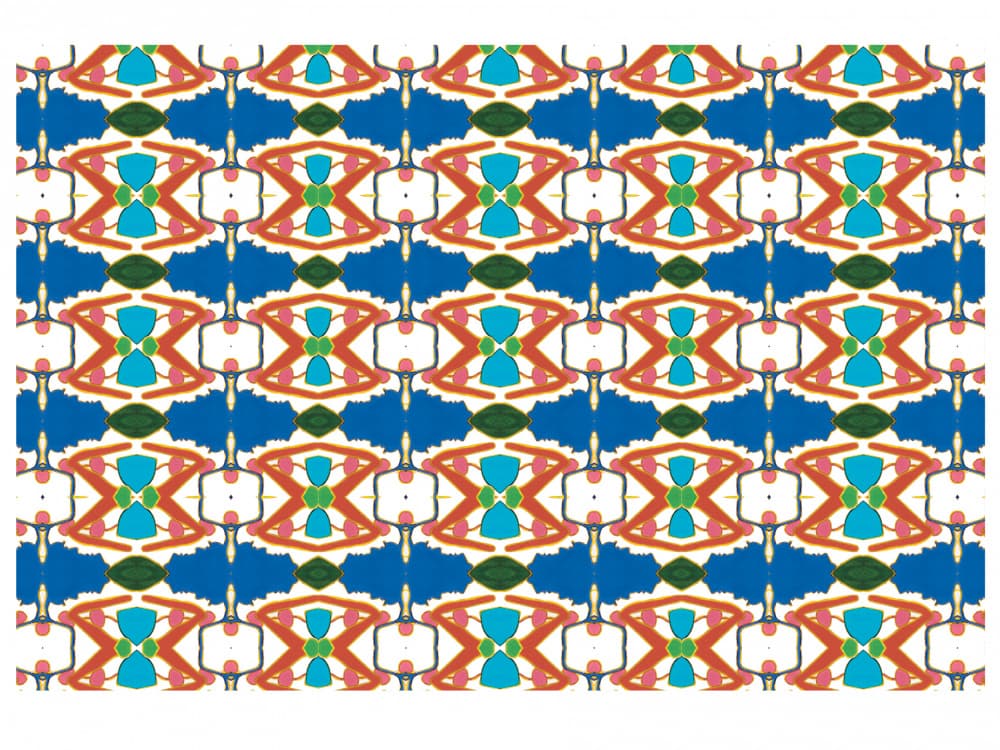 Vibrant Tribal Pattern by Breanna Megan Studio — canvas wall art